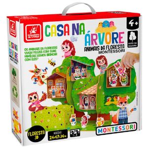 Casa na Árvore Floresta Montessori - Brincadeira de Criança