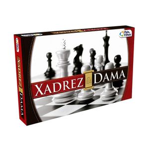 Jogo Xadrez e Dama - Pais e Filhos