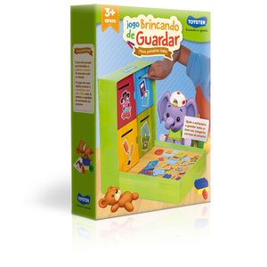 Jogo Educativo Brincando de Guardar - Toyster