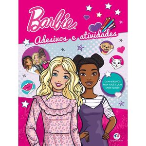 Livro Barbie Adesivos e Atividades - Ciranda Cultural