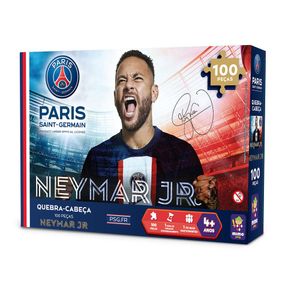 Quebra-Cabeça Colecionável PSG Neymar 100 Peças - Mimo