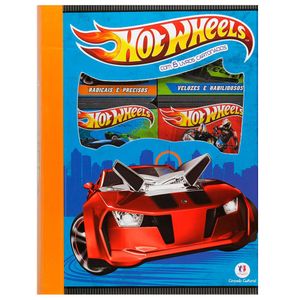 Box com 6 Mini Livros Hot Wheels - Ciranda Cultural