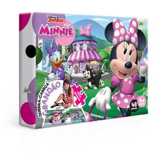Quebra-Cabeça Minnie Mouse 48 Peças Grandão - Toyster
