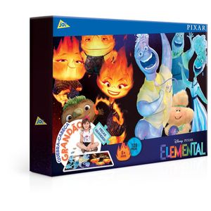 Quebra-Cabeça Elemental 120 Peças Grandão - Toyster