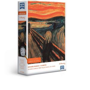 Quebra-Cabeça o Grito 500 Peças - Toyster