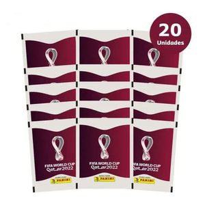 Fifa World Cup Qatar 2022 Blister Cartela com 20 Unidades - Panini