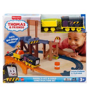 Thomas e Seus Amigos Pista Elevação e Carga Diesel - Mattel