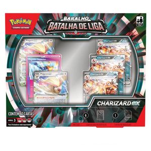 Pokémon Deck Batalha de Liga Charizard - Copag