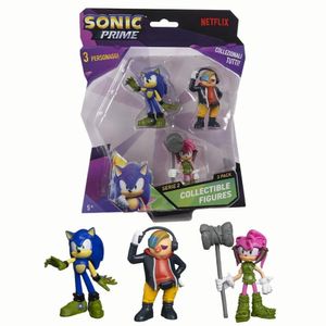 Sonic 3 Bonecos Sonic, Dr. Don't e Thorn Rose - Candide