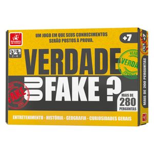 Jogo Verdade ou Fake? - Brincadeira de Criança
