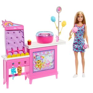Barbie Mistérios Praia Detetives Estação de Algodão - Mattel