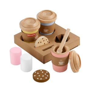 Fisher-Price Meu Primeiro Cappuccino de Madeira - Mattel