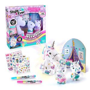 Decore Sua Luminária Família de Unicórnios - Fun Divirta-se