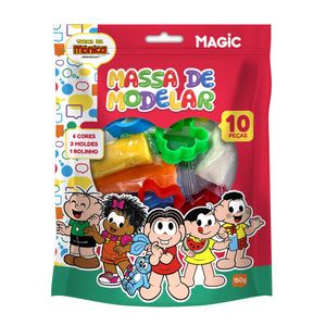 Turma da Monica Massa de Modelar 6 Cores - Ciranda Cultural