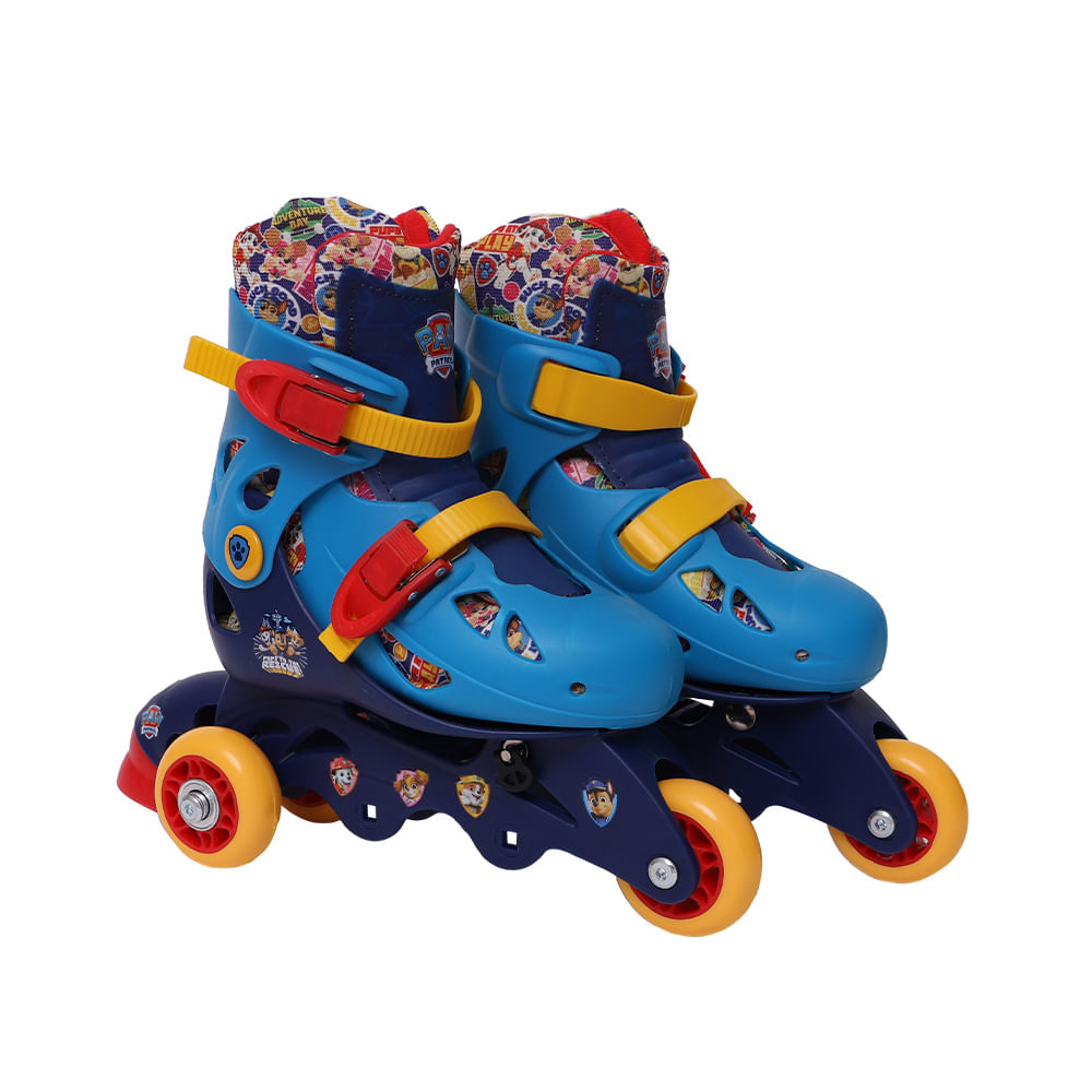 Patins Patrulha Canina 29-32 Azul 3 Rodas - Fun