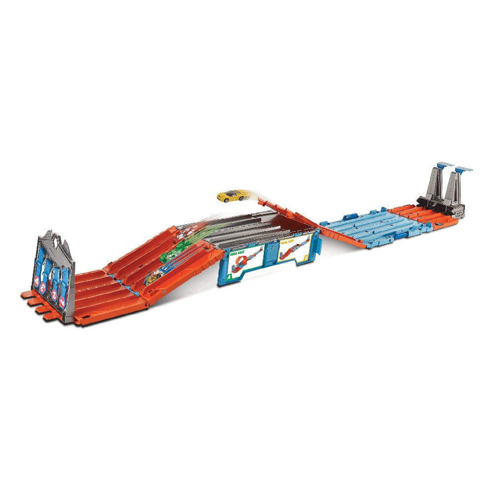 Hot Wheels Action Pista Caixa De Corrida - Mattel