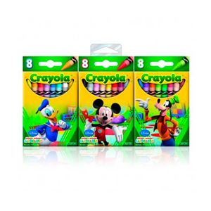 Giz de Cera 24 Unidades Mickey Mouse Pack - Crayola