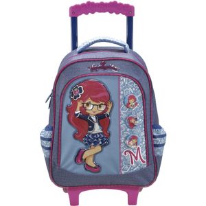 Mochila com Rodinhas 16 Moranguinho School - Xeryus