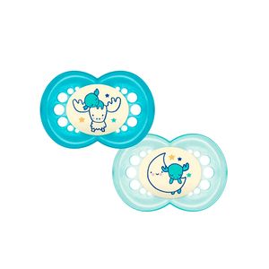 Chupeta Night & Days Boys com 2 Unidades - MAM Baby