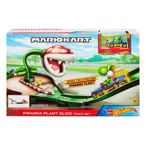 Hot Wheels Mario Kart Pista Planta Piranha - Mattel