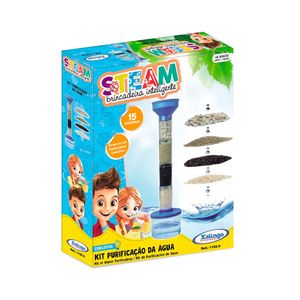 Brinquedo Educativo Kit Purificação de Água Steam - Xalingo