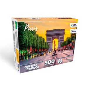 Quebra-Cabeça Paris 500 peças - Pais&Filhos