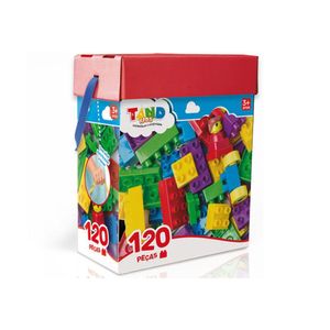 Blocos de Montar Tand Kids Baú com 120 peças - Toyster