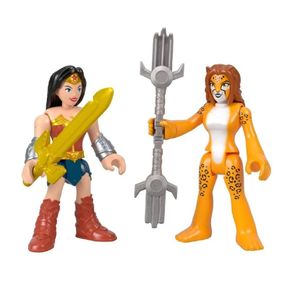Imaginext DC SuperFriends Mulher Maravilha e Cheetah- Mattel