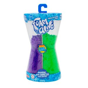 Areia de Modelar Foam Alive 100g - Toyng
