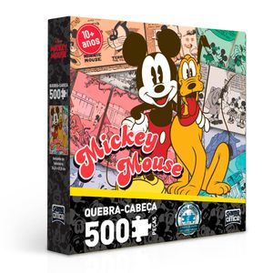 Quebra-Cabeça Mickey 500 peças - Toyster