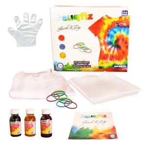 Tie Dye Eu Que Fiz Camiseta Infantil Para Pintar G - I9 Brinquedos