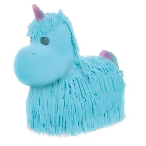 Adotados Unicórnio Borrachinha Azul - Fun Divirta-se