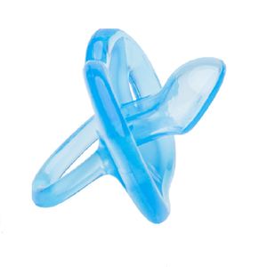 Chupeta Silicone 0 a 6 Meses Tam 1 Azul - Lolly Baby