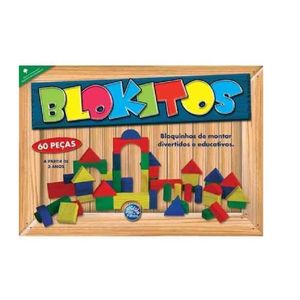 Blokito 60 Peças - Pais e Filhos