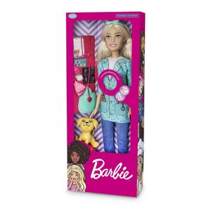 Barbie Veterinária Com Frases  - Pupee