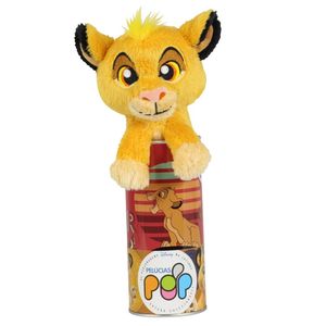 Disney Pelúcia Pop Na Latinha Simba Big Feet -Fun Divirta-se