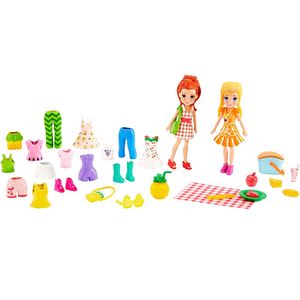 Polly Pocket Conjunto Estilos Piquenique - Mattel