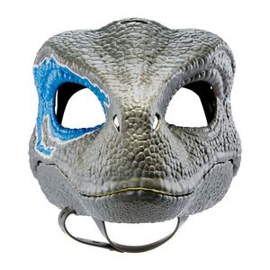 Jurassic World Camp Máscara Azul Velociraptor - Mattel