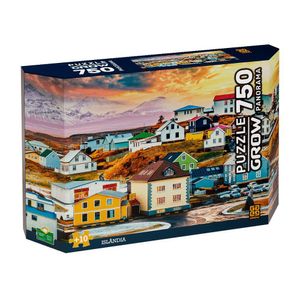 Puzzle Panorama Islândia 750 Peças - Grow