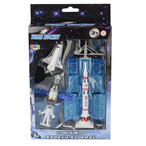 Conjunto Espaço Sideral 4 Peças - BBR Toys