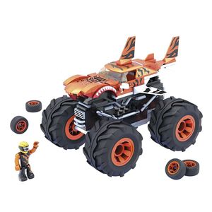 Mega Construx Hot Wheels Monster Truck Tiger Shark - Mattel