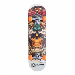 Skate Street Spin Skull-CKS