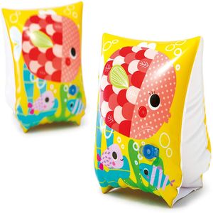 Boia para os Bracos Peixinhos Divertidos 23x15cm - Intex
