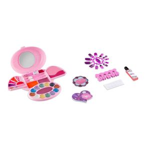 Estojo de Maquiagem Super Kit Princesas - Multikids