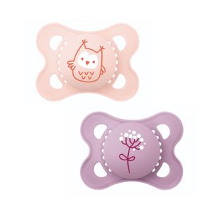Chupeta Sayings Girls Fase 2 com 2 Unidades - MAM Baby