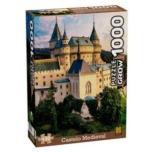 Quebra-cabeça 1000 Peças Castelo Medieval 4256 - Grow