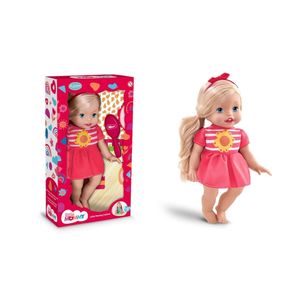 Boneca Little Mommy Fashion Loira 35cm - Pupee