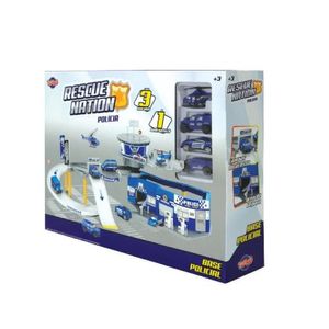 Kit Garagem Policial Rescuse Nation - Toyng
