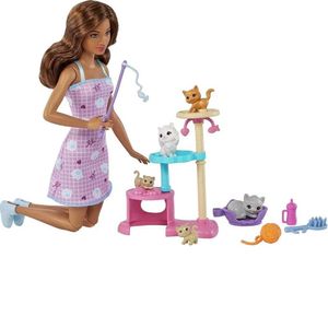 Boneca Barbie com Pets - Mattel