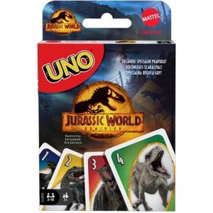 Jogo de Cartas Uno Jurassic World - Mattel